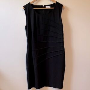 Calvin Klein Black Sleeveless Dress